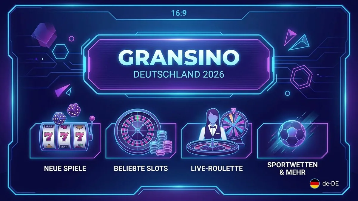 Casino-Spiele bei Gransino